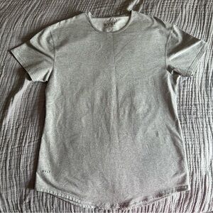 BYLT Gray Drop Cut Lux T-Shirt